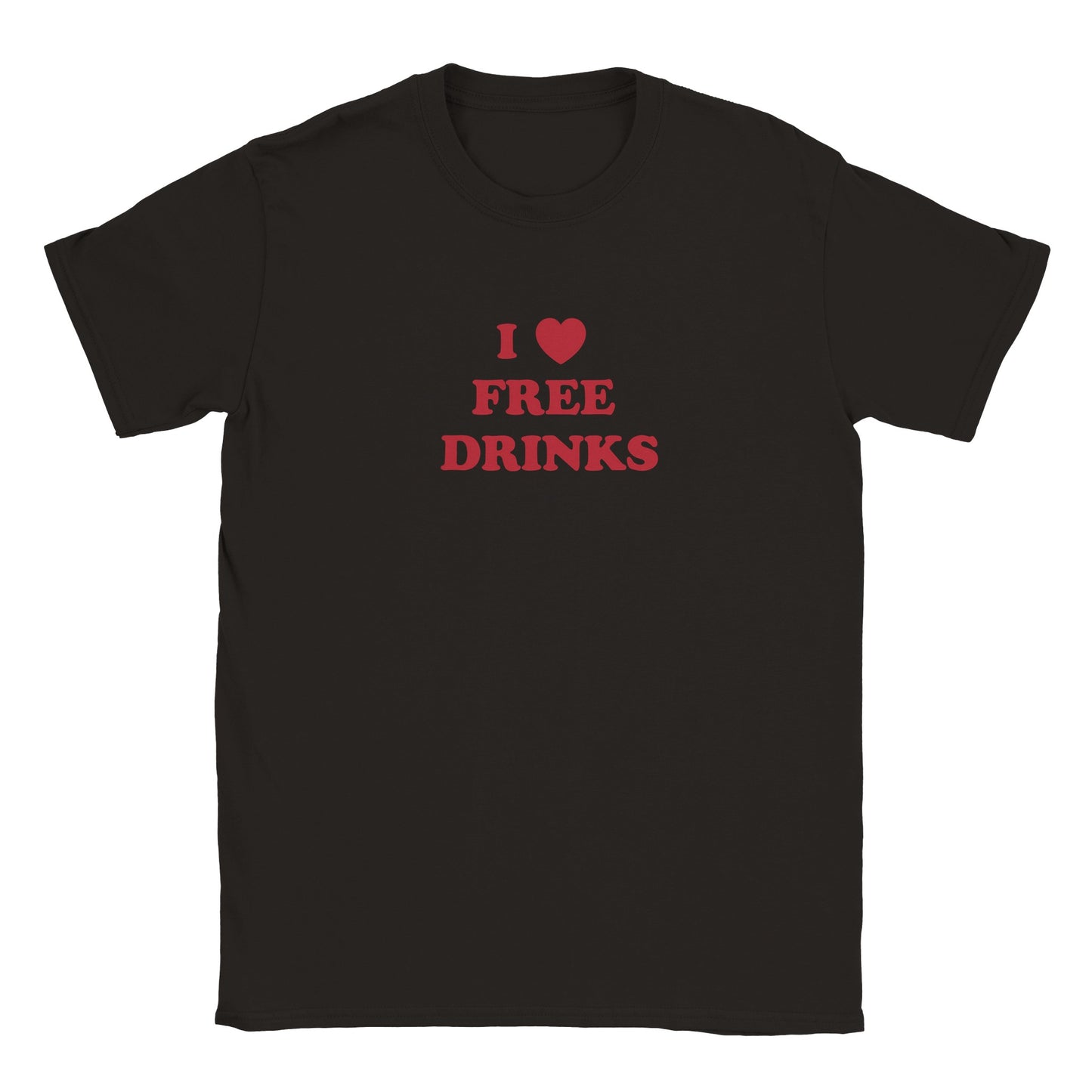 'I Love Free Drinks' Baby Tee