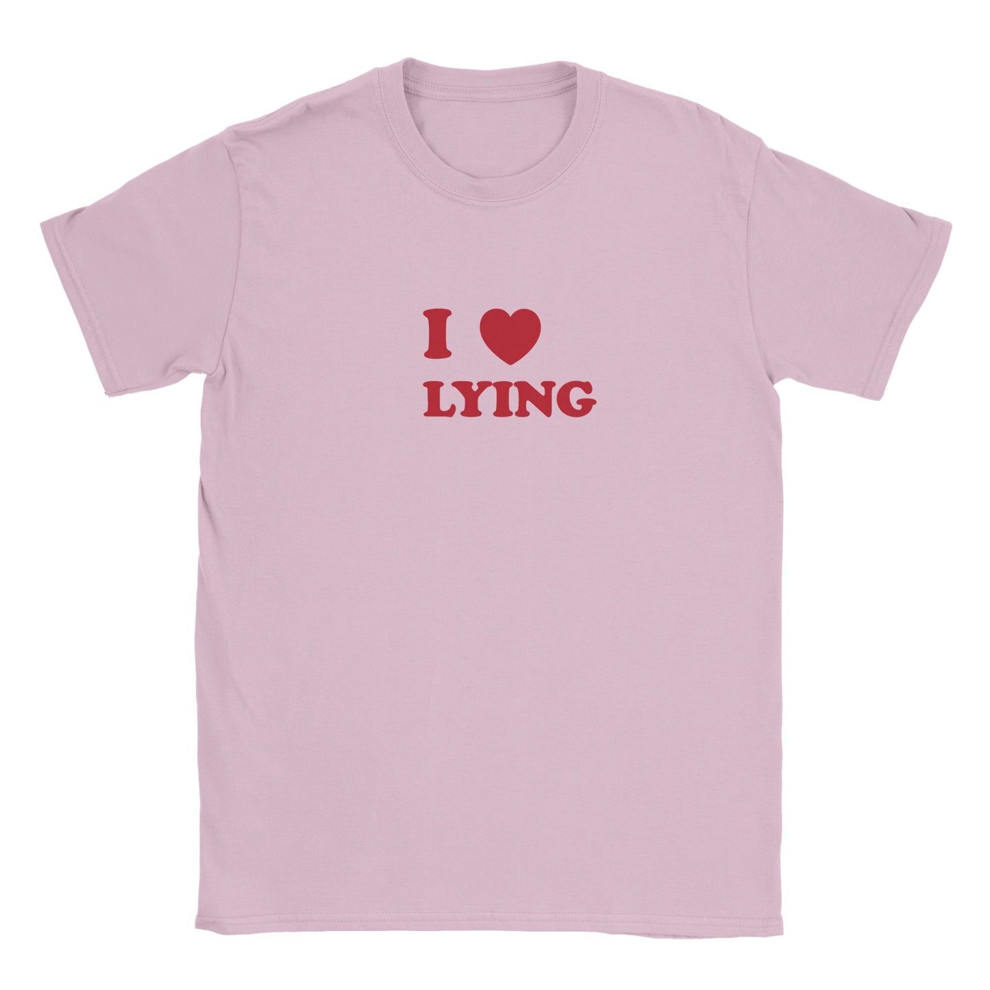 'I Love Lying' Baby Tee